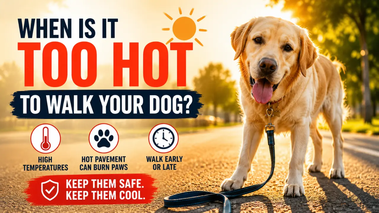 When Is It Too Hot to Walk Your Dog? A Summer Safety Guide Every Pet Parent Needs