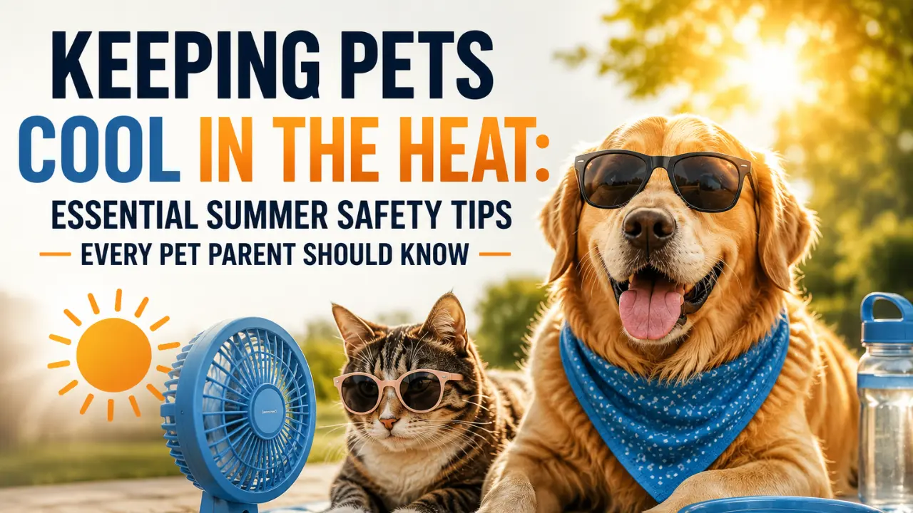 Keeping Pets Cool in the Heat: Essential Summer Safety Tips Every Pet Parent Should Know