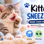 Is Your Kitten Sneezing More Than Usual? Here's What Every New Cat Parent Needs to Know