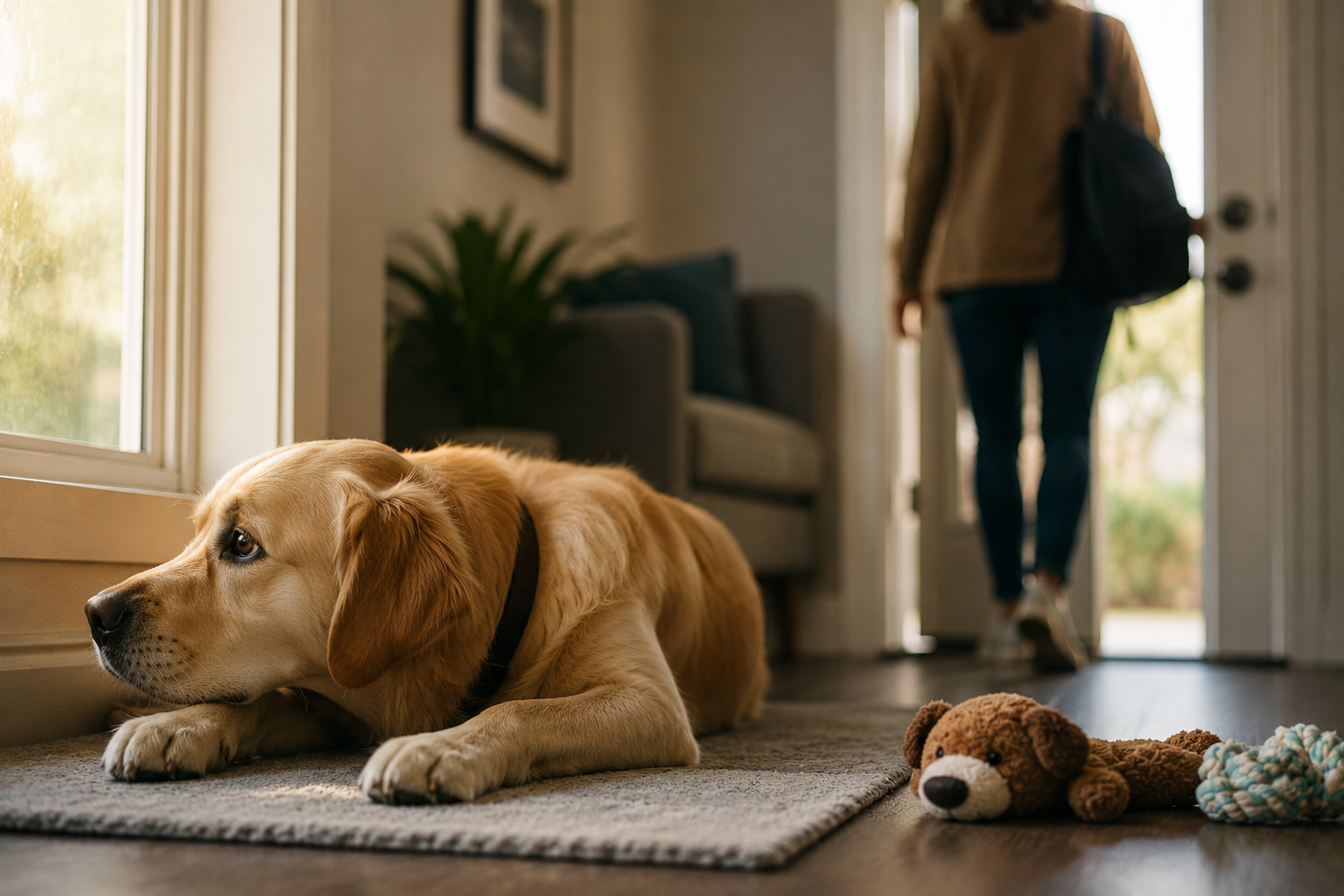 Post-Pandemic Separation Anxiety in Dogs, How Pet Parents Can Help Their Dogs Adjust to Being Home Alone Again.