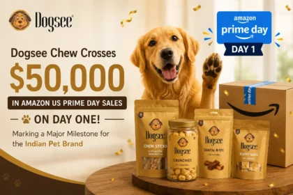 Dogsee Chew Crosses $50,000 in Amazon US Prime Day Sales on Day One, Marking a Major Milestone for the Indian Pet Brand