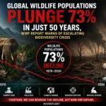 Global Wildlife Populations Plunge 73% in Just 50 Years, WWF Report Warns of Escalating Biodiversity Crisis