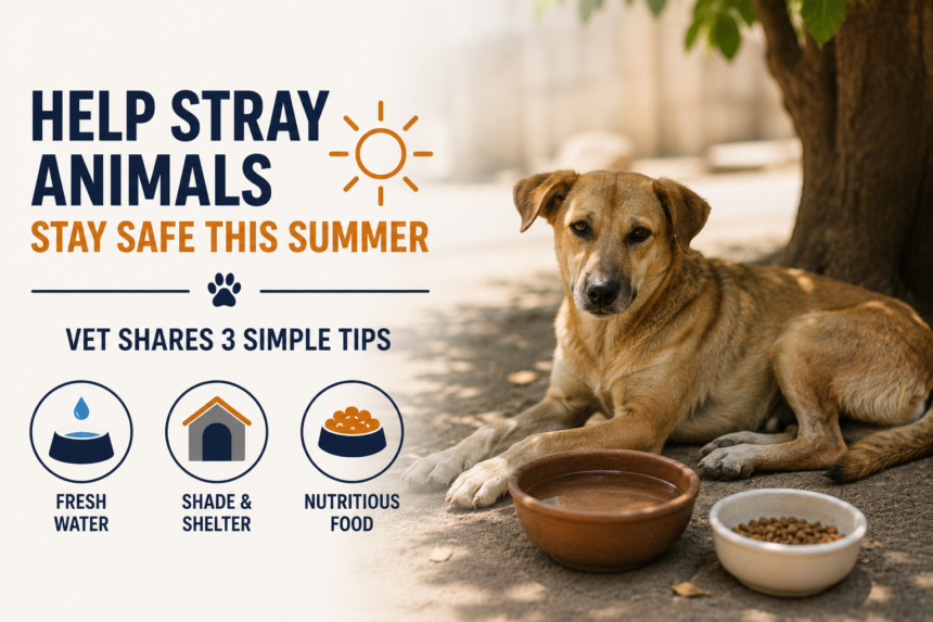 How to help stray animals stay safe during summer heatwaves? Vet shares 3 simple tips