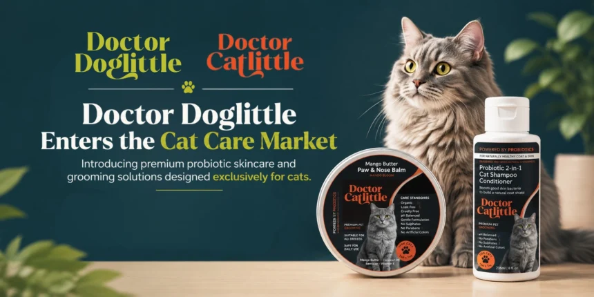 Doctor Catlittle Launches Premium Probiotic Skincare Range Designed Exclusively for Cats