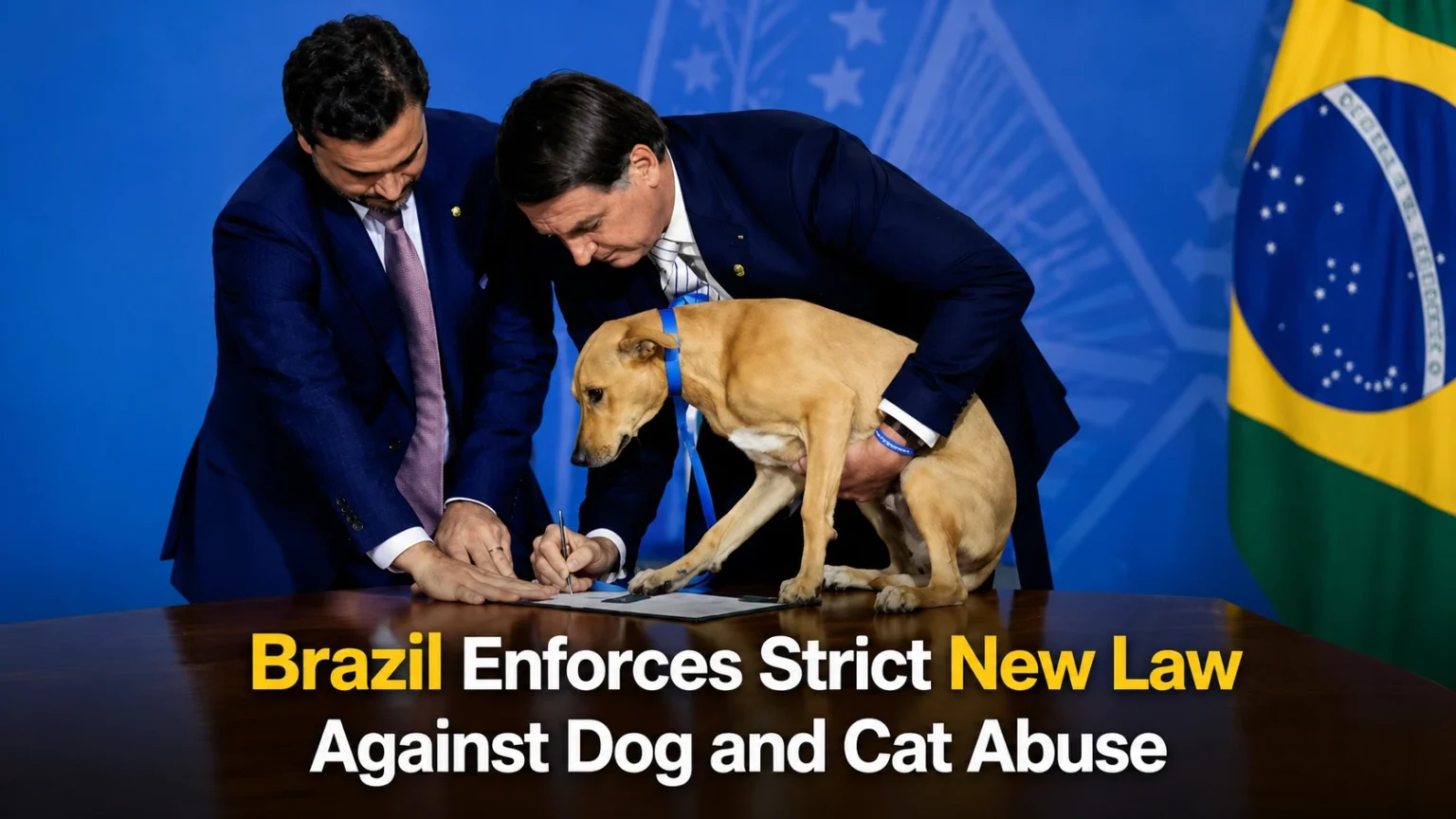 Brazil Enforces Strict New Law Against Dog and Cat Abuse