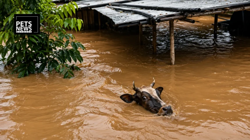 Assam Floods Sweep Away 540 Animals in a Single Day as Livestock Toll Nears 1.4 Lakh